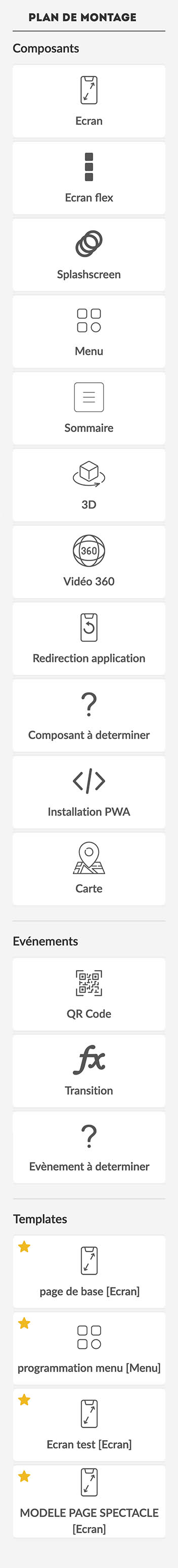 Modules du plan de montage IntuiConnect
